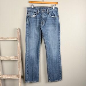 Mens Levi Strauss Blue Denim 559 Zip Fly Jeans size 31x31.5
